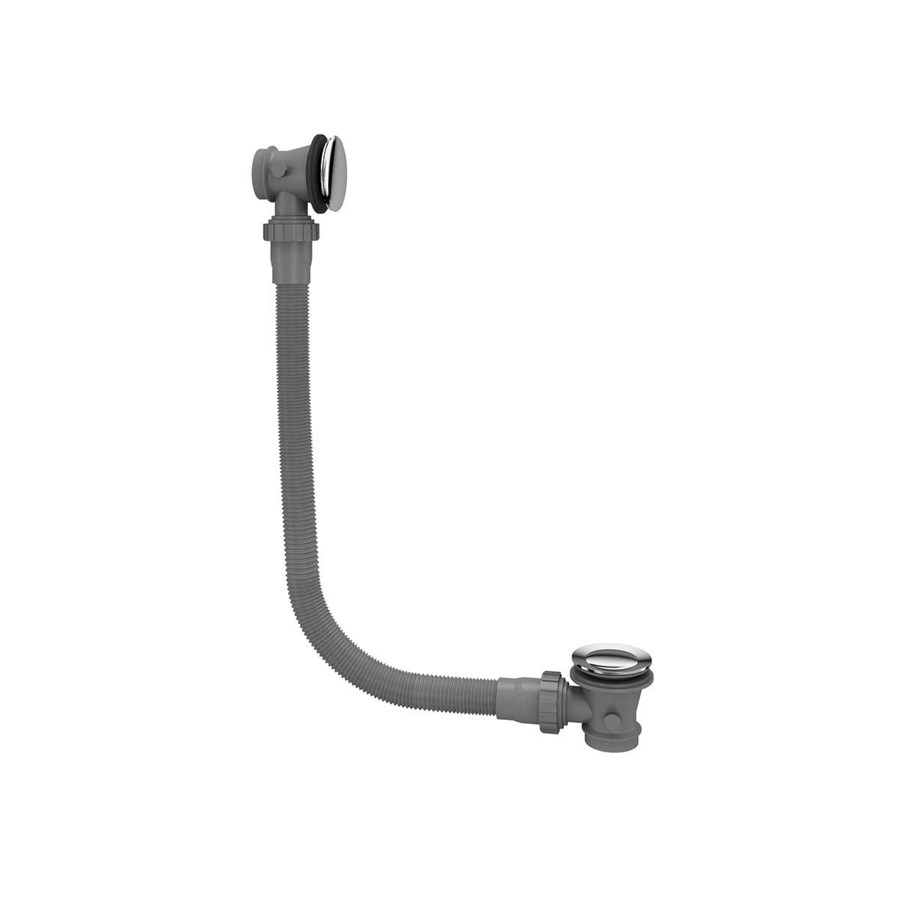 Burlington Click-Clack Waste, включая переполнение Хром CW8 