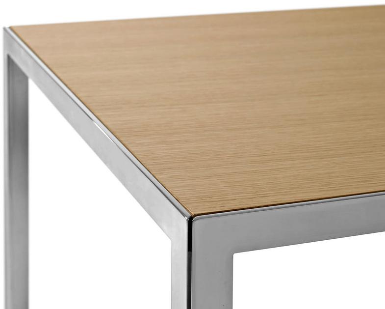 B&B Italia Прямоугольный стол из стали и дерева The table sun-id-1468410 - Вид №1