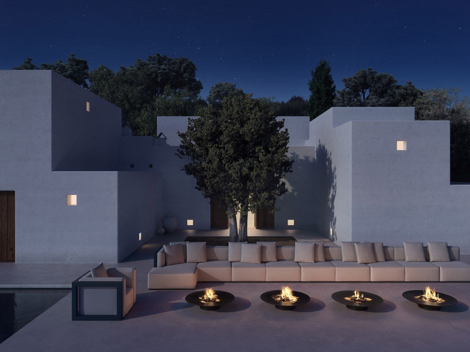 2-местный садовый диван GANDIABLASCO Islablanca ARCH-00061221 - Вид №1