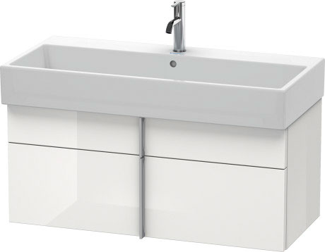VA650801818 Vero Air Тумбочка подвесная Белый матовый, декор Duravit - Вид №2