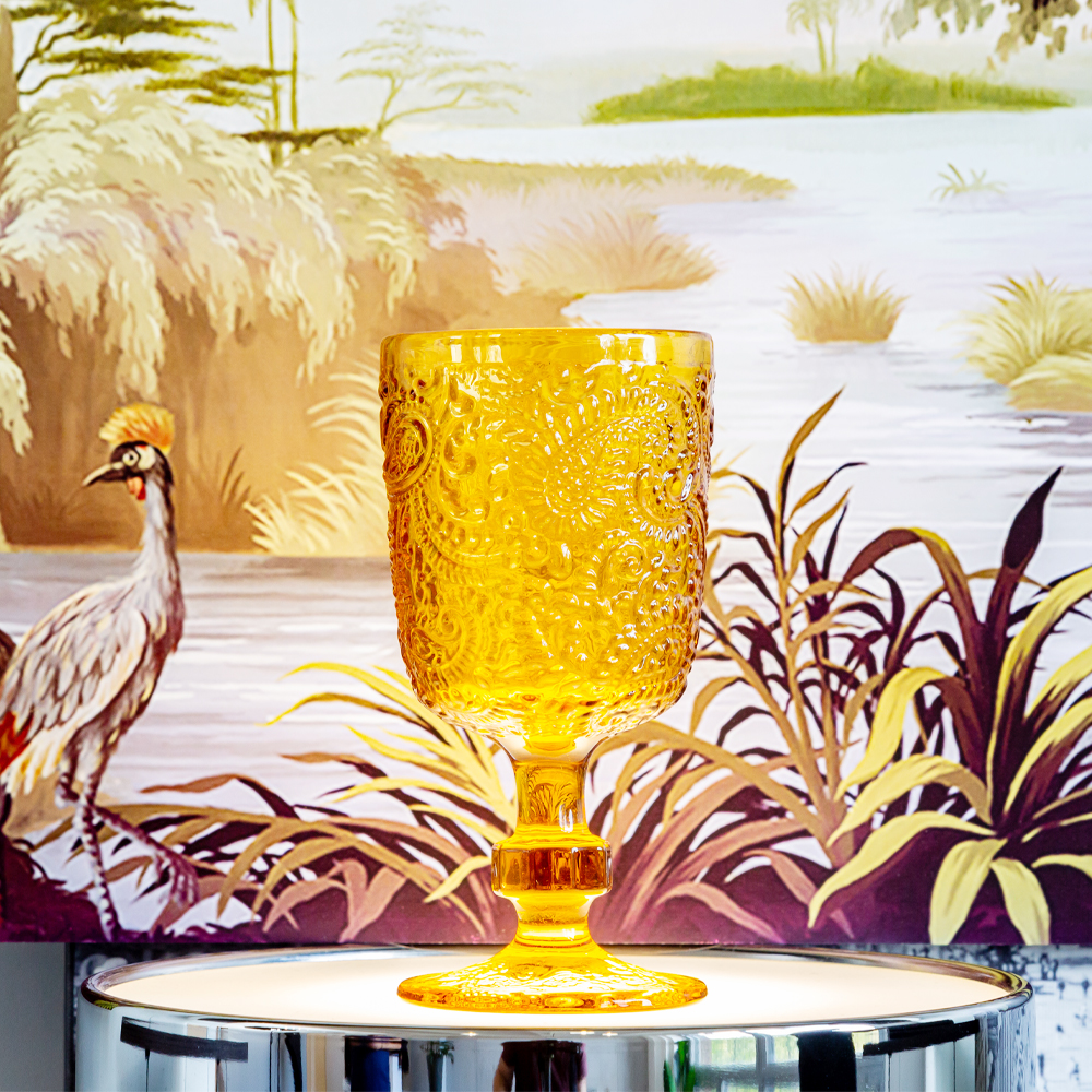 21091711 Комплект бокалов «Пэйсли» (6 штук, янтарь) Object Desire Светский прием  - Вид №7