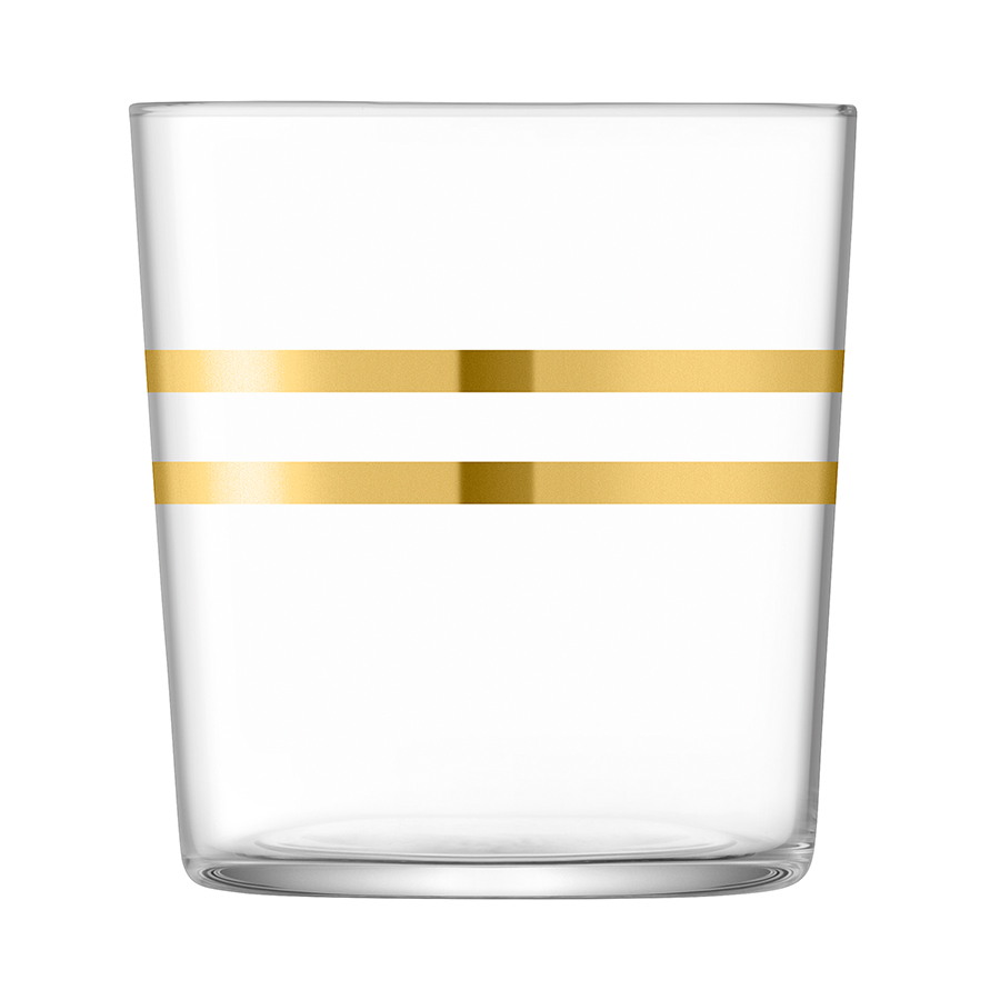 Набор из 8 стаканов с золотым декором Deco 390 мл LSA International G133713216 - Вид №5