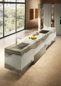 Встроенная кухня с островом