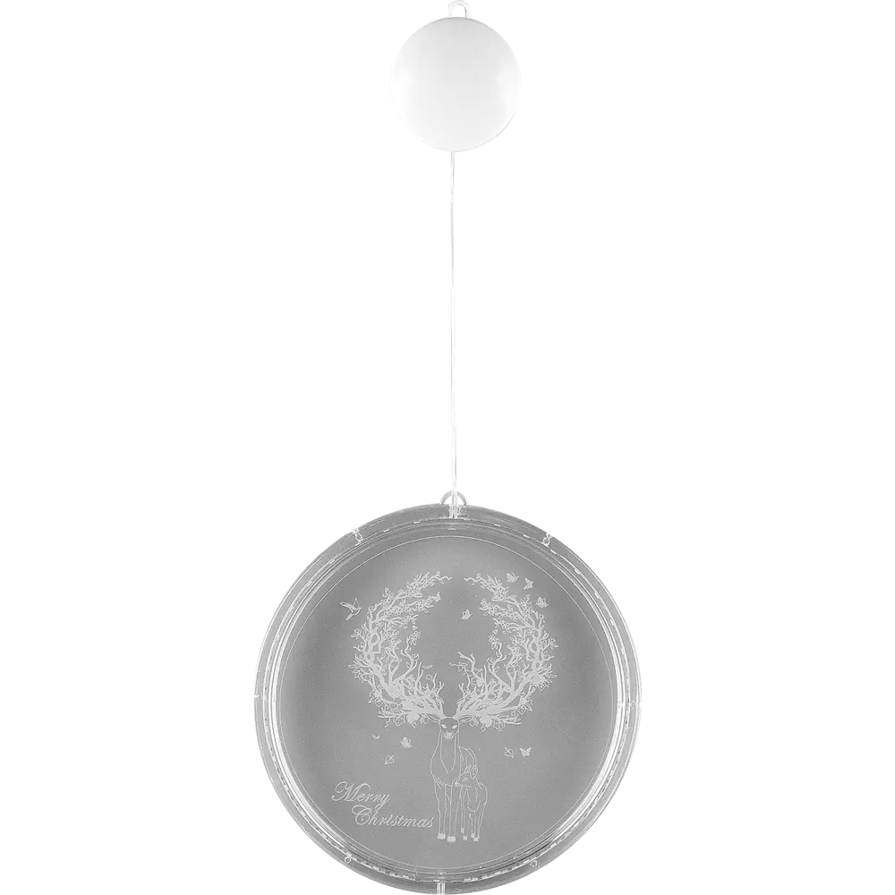 Светильник автономный "NY deer 3D round" на батарейках, ? 22 см 82906428 STLM-2025214 RITTER  - Вид №3