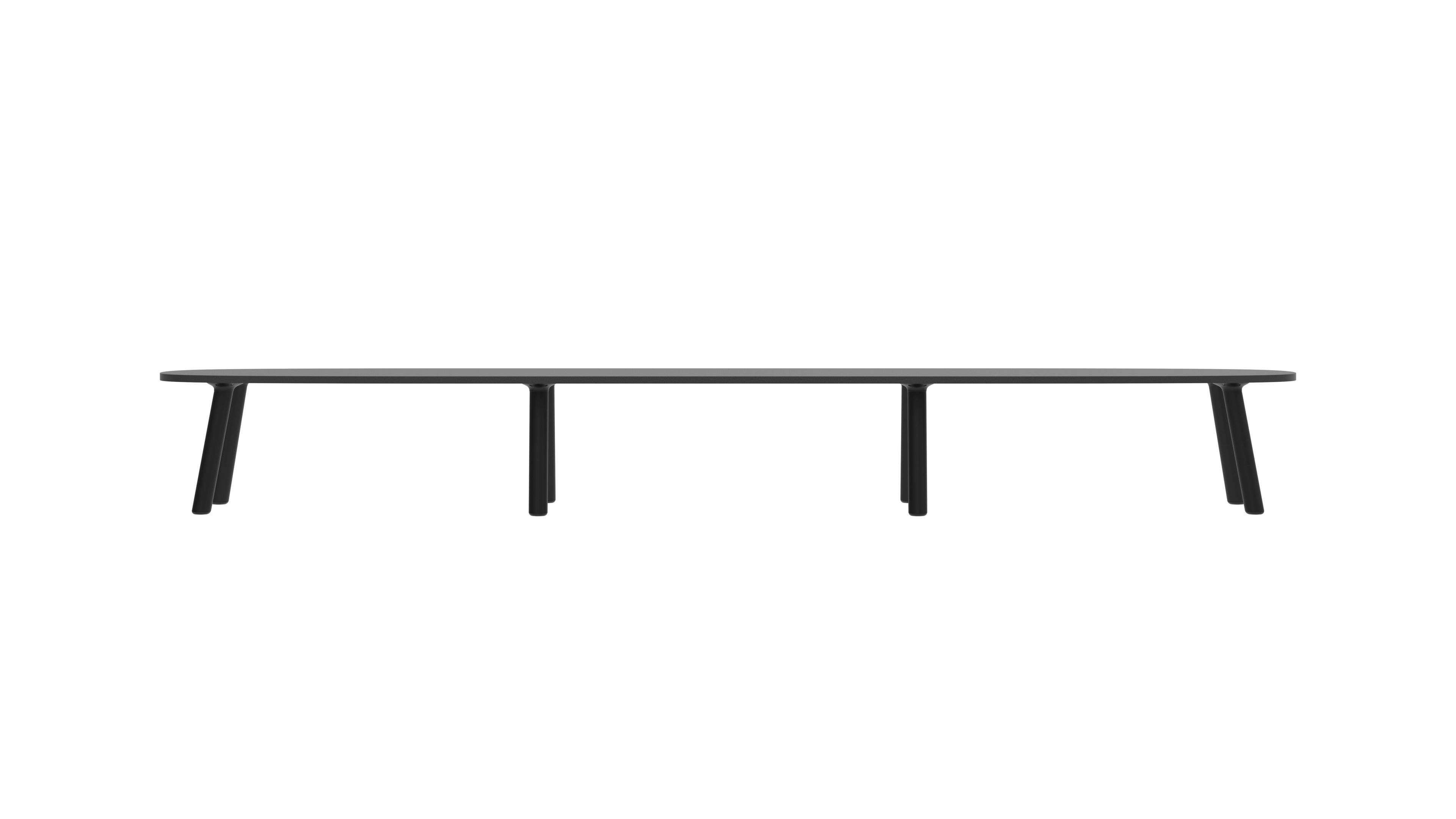 Овальный стол из композитного материала и алюминия FUNCTIONALS MONOLITE ARCH-00027681 - Вид №56