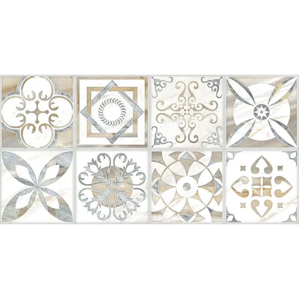 Плитка настенная Alma Ceramica Varadero 50x24.5 см 1.1205 м² цвет бежевый STLM-2151686