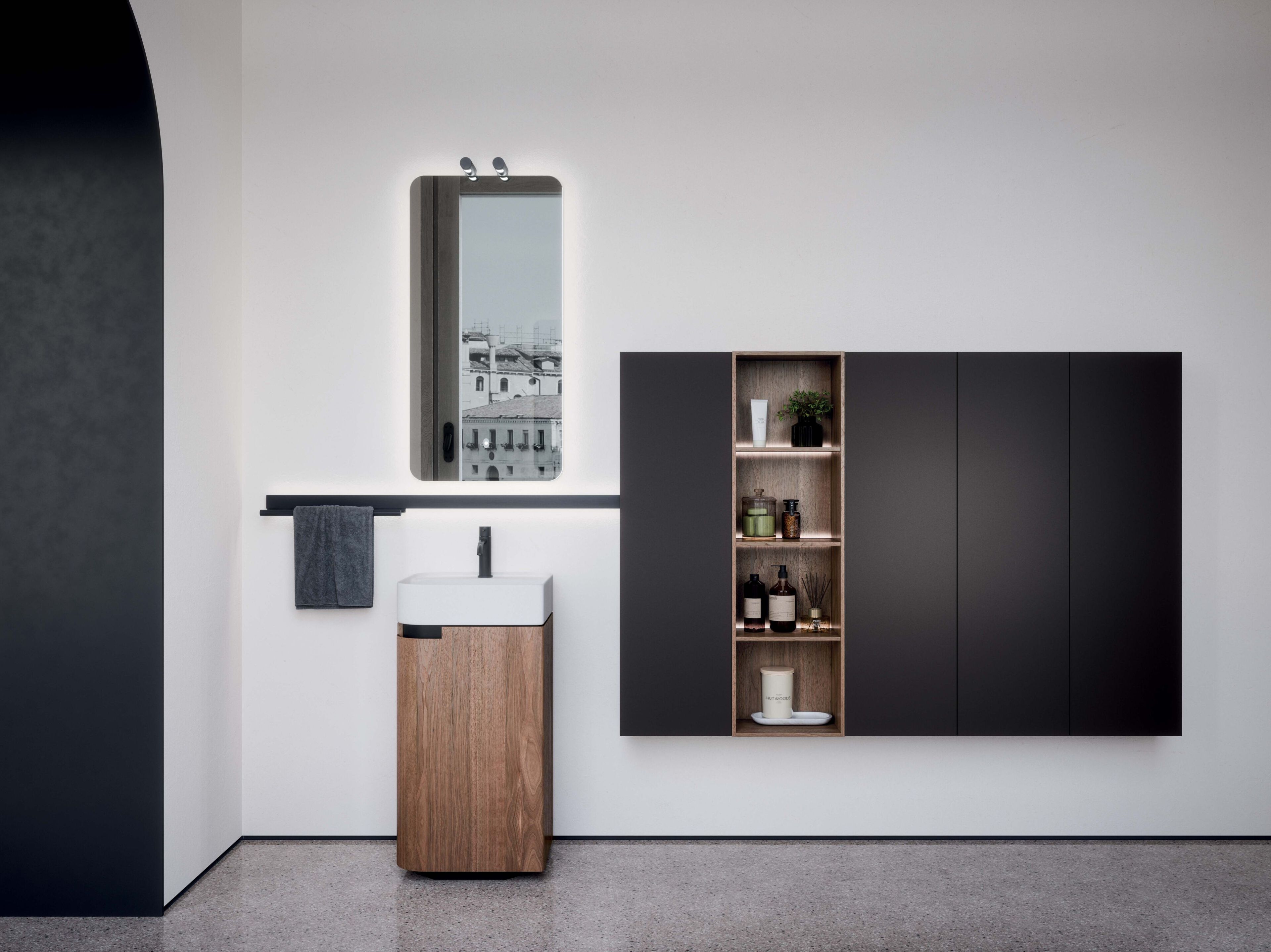 Полная мебель для ванной комнаты OASIS профиль ARCH-00141237