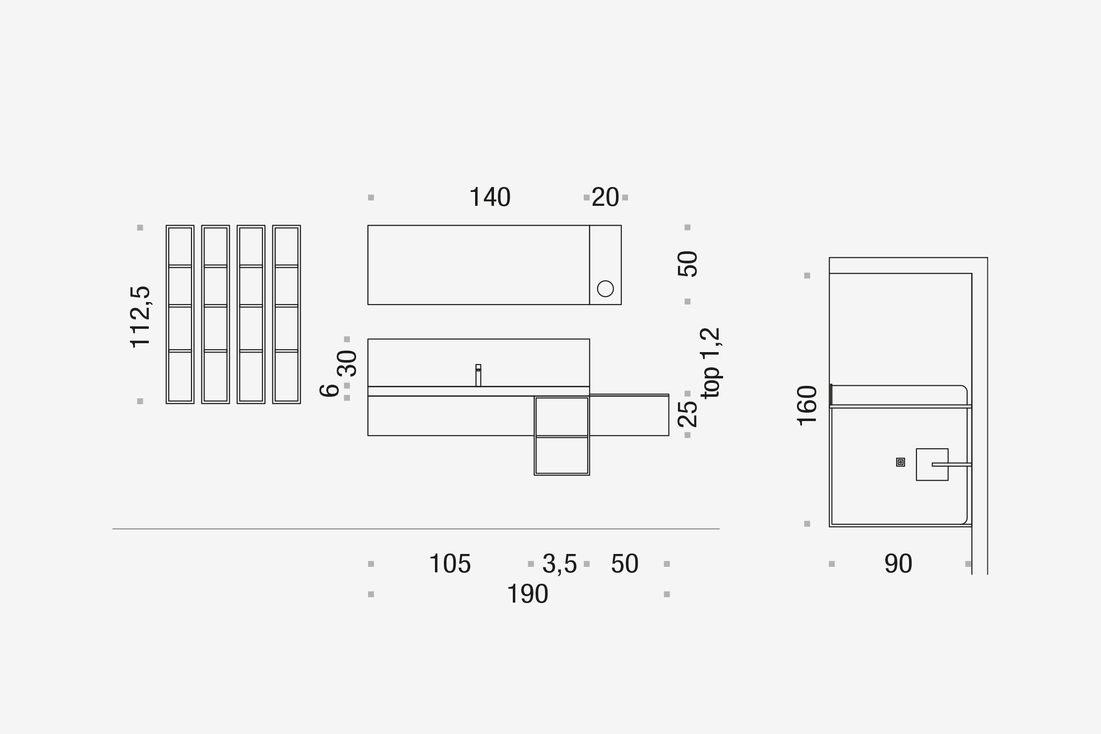 Комплект мебели 67 Arcom Pollock STARC145 - Вид №5