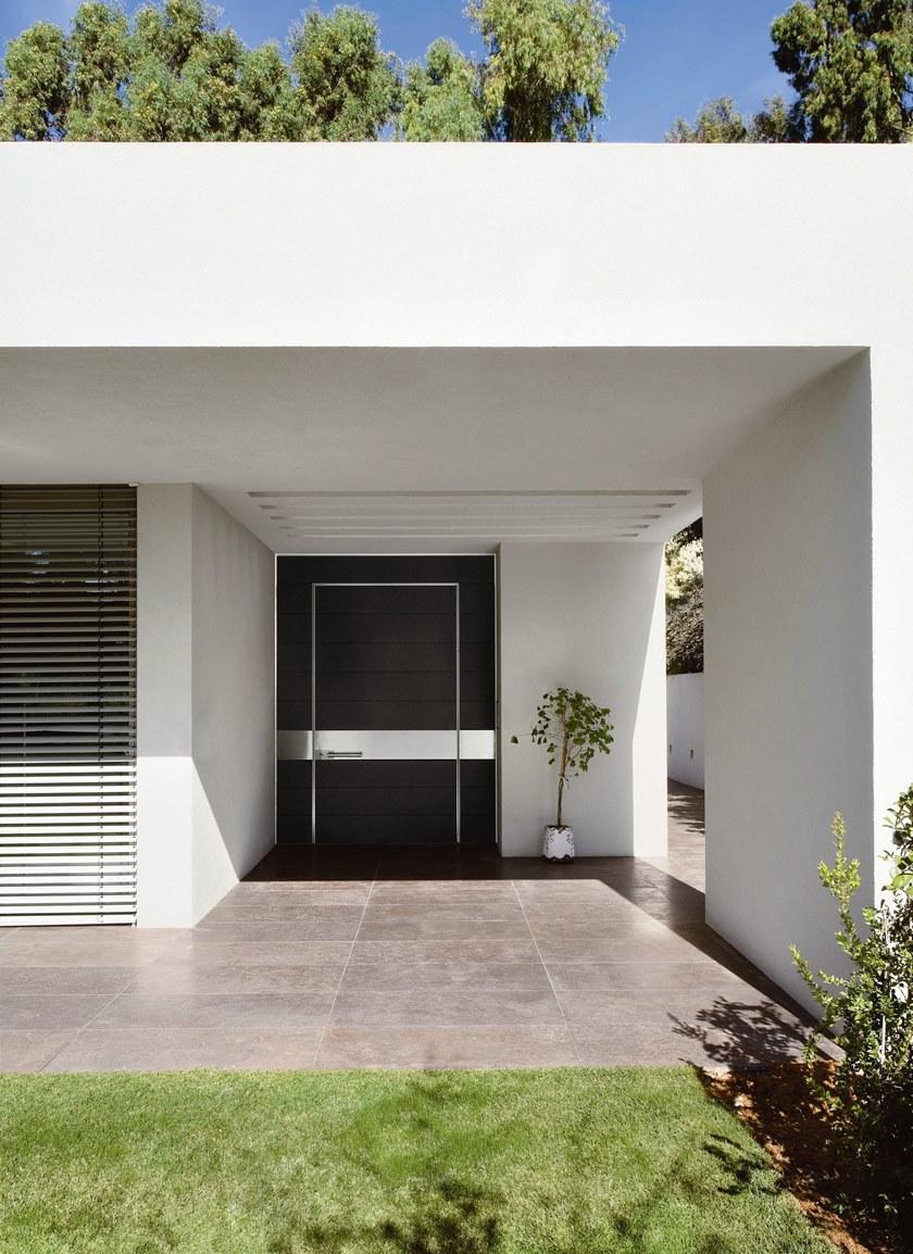 OIKOS VENEZIA Распашная бронированная деревянная входная дверь Synua sun-id-1468014 - Вид №13