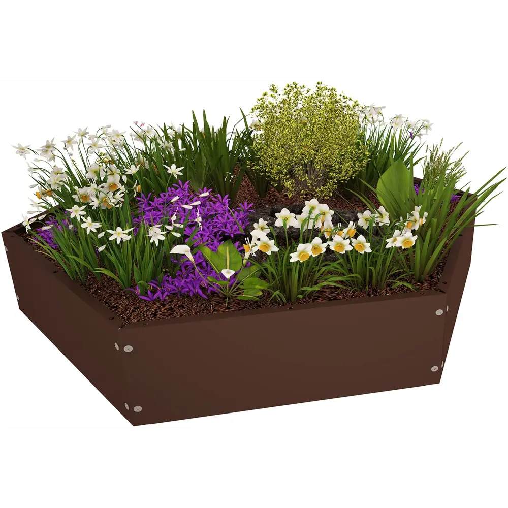 Клумба шестиугольная 1 м Santreyd STLM-2105766 - Вид №3