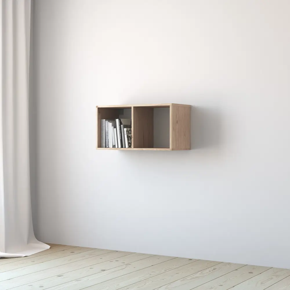 Стеллаж SPACEO KUB 2К, 36х70х31,7 см, цвет дуб STLM-2141658 - Вид №6