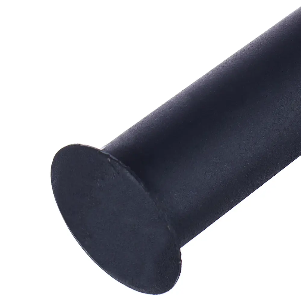 Столб для забора с ушами 2.3 м круглый 40 мм чёрный Santreyd STLM-2200130