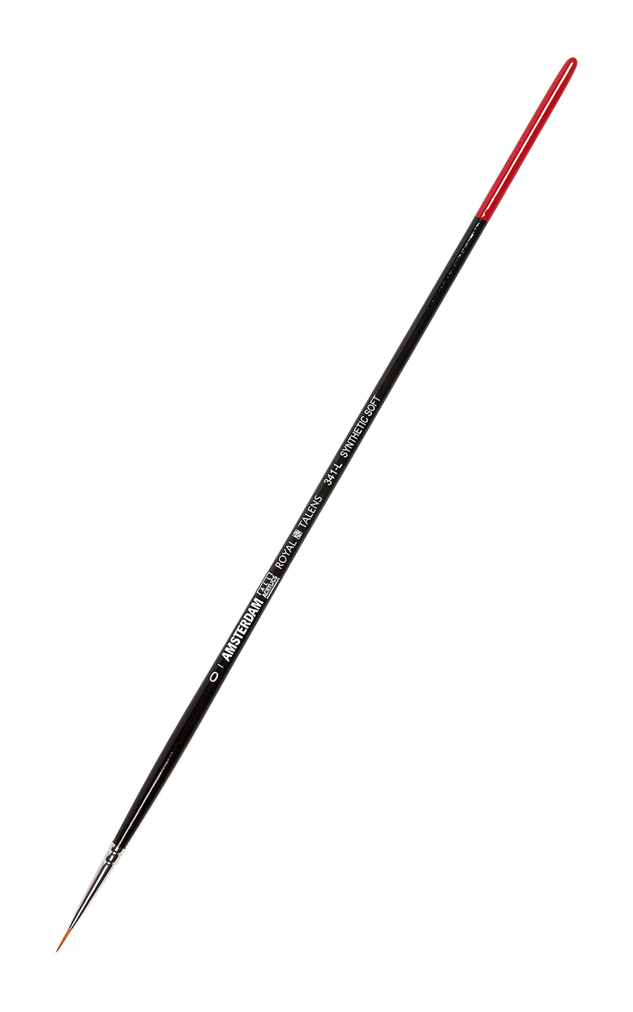 341 Кисть синтетика для акрила круглая длинная ручка AM--L-0 Royal Talens Amsterdam 