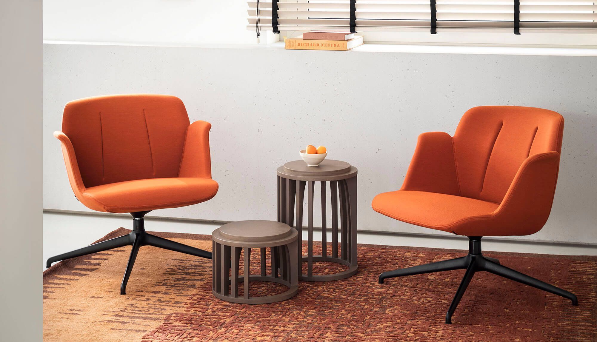 Тканевый стул с подлокотниками True Design Hive ARCH-00083406 - Вид №2