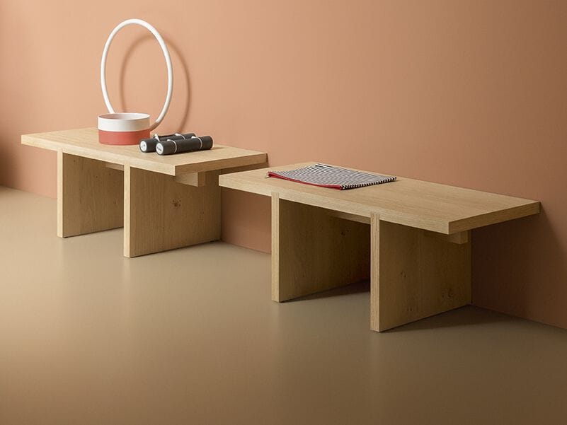 Скамейка для ванной из дуба ARBLU PANKA ARCH-00147705