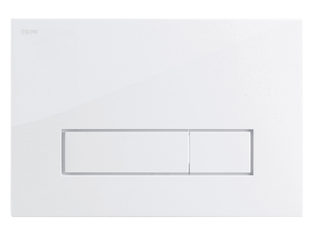 421800 MEPA  Смыв унитаза Кнопка смыва MEPAorbit, технология двойного смыва белый 