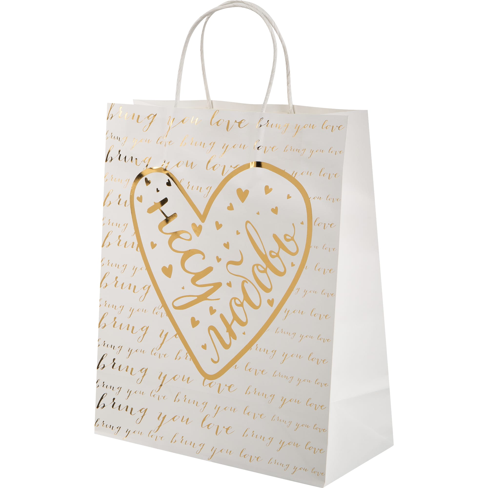 82569360 Пакет подарочный «Несу любовь» 26x32 см Santreyd 