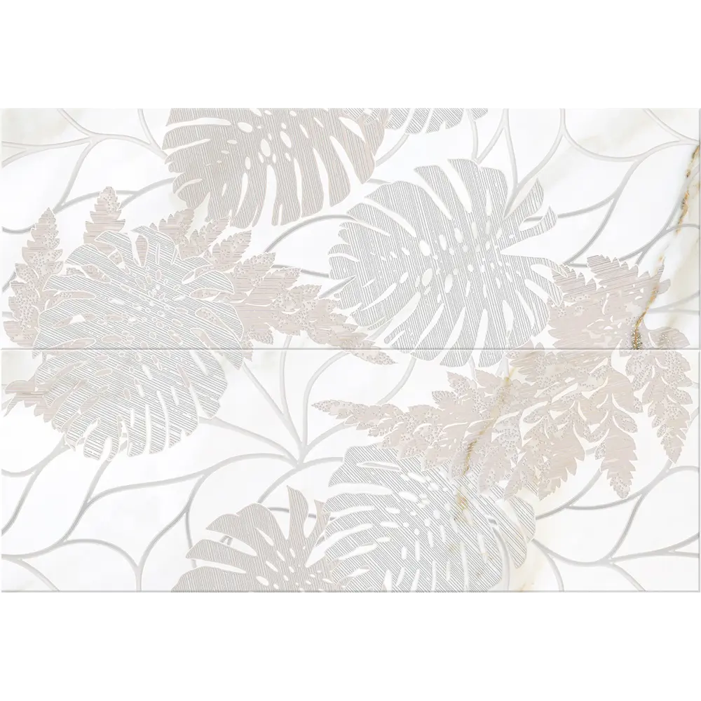 Панно настенное Calacatta Fern 48.7x70 см, цвет белый, 2 шт Santreyd STLM-2014700