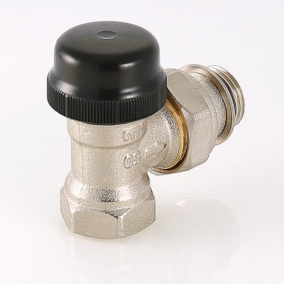 VT.037.N.04 Клапан термостатический угловой с преднастройкой Valtec 1/2"  - Вид №7