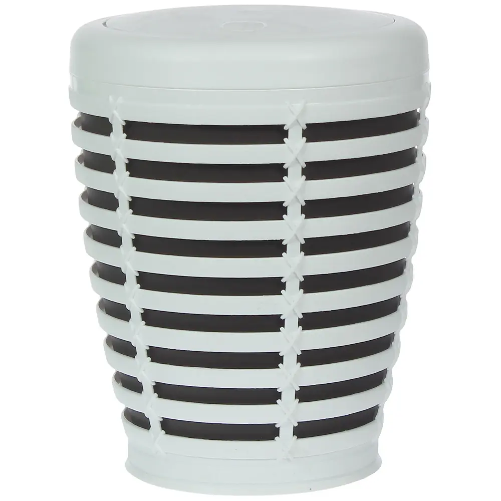 Бак для мусора Palm с крышкой пластик, в ассортименте PRIMANOVA Без серии STLM-2102595