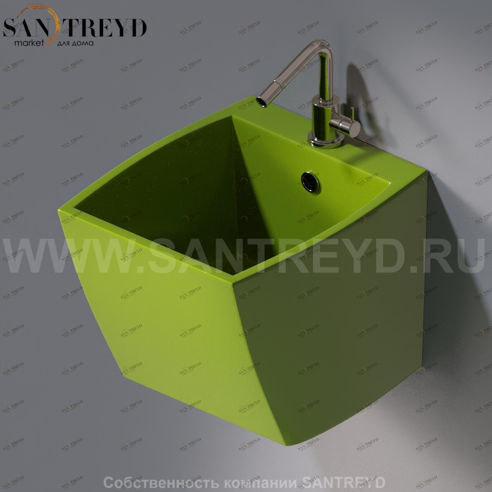 L253.121 Подвесная раковина настенная овальная A. e T. Italia SQUARE AeT ITALIA