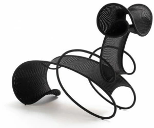 Moroso Шезлонг из плетеных полиэтиленовых ниток M'afrique