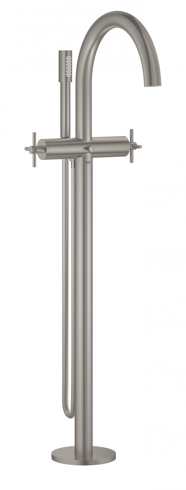 Внешняя часть свободностоящего смесителя для ванны GROHE Atrio New, суперсталь (25044DC3)