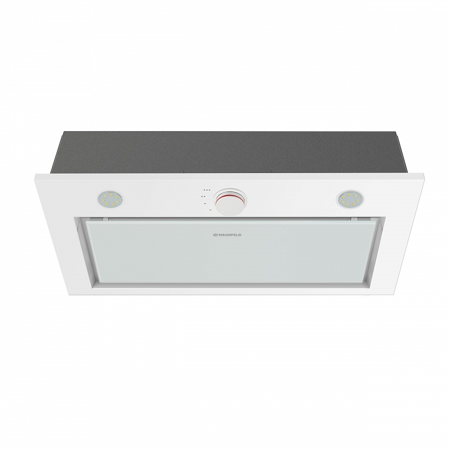 CROSBY ROCKY 60 Glass White Вытяжка crosby rocky 60 белое стекло/ • тип: встраиваемая• цвет: белый• управление: кнопочное• ширина, мм: 600• полная потребляемая мощность, вт: 190• количество скоростей: 3• максимальная производительность, м3/ч: 750• диаметр Santreyd  - Вид №7