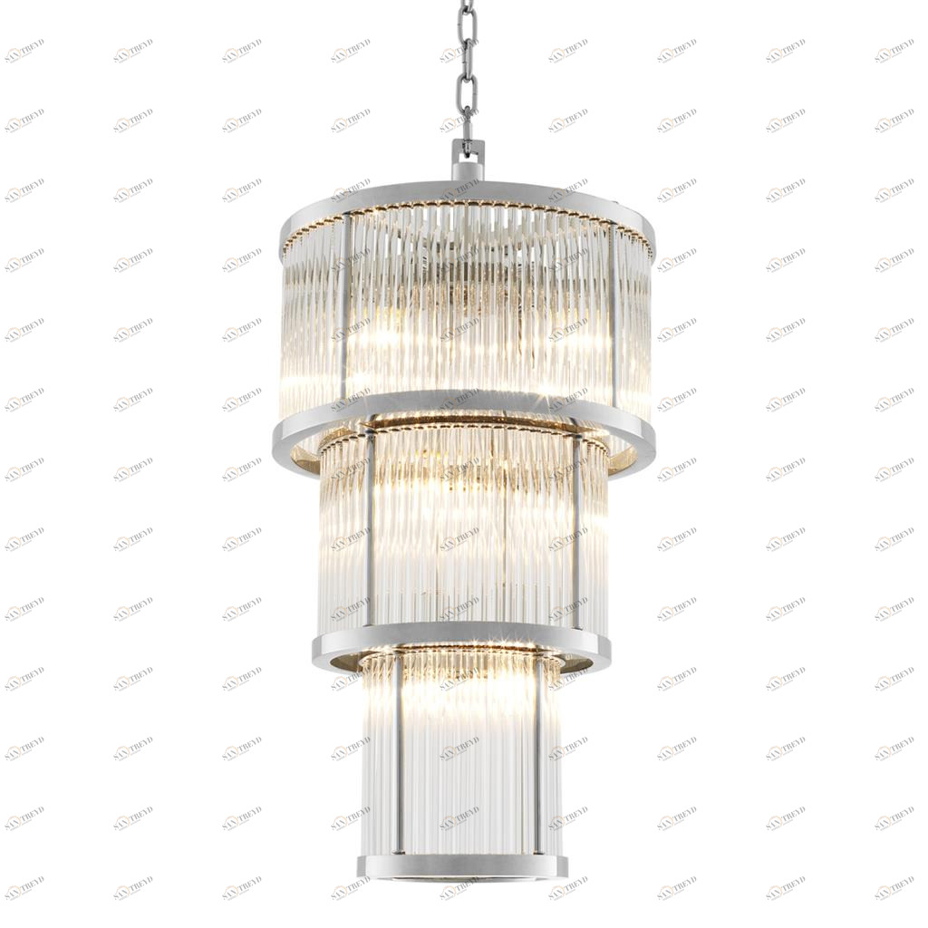 Люстра 110950 от Eichholtz никель EICHHOLTZ ДИЗАЙНЕРСКИЕ 246889 Никель 