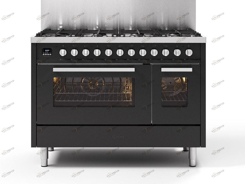 Ilve Отдельностоящая стальная кухня Pro line L12 Santreyd 