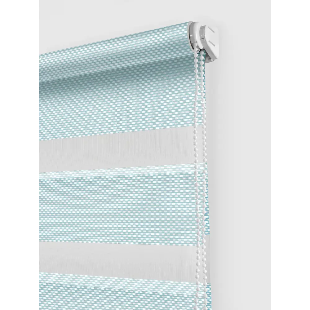 Штора рулонная день-ночь Liza 70x160 см голубая MIAMOZA Коллекция 2024г STLM-2093384 - Вид №1