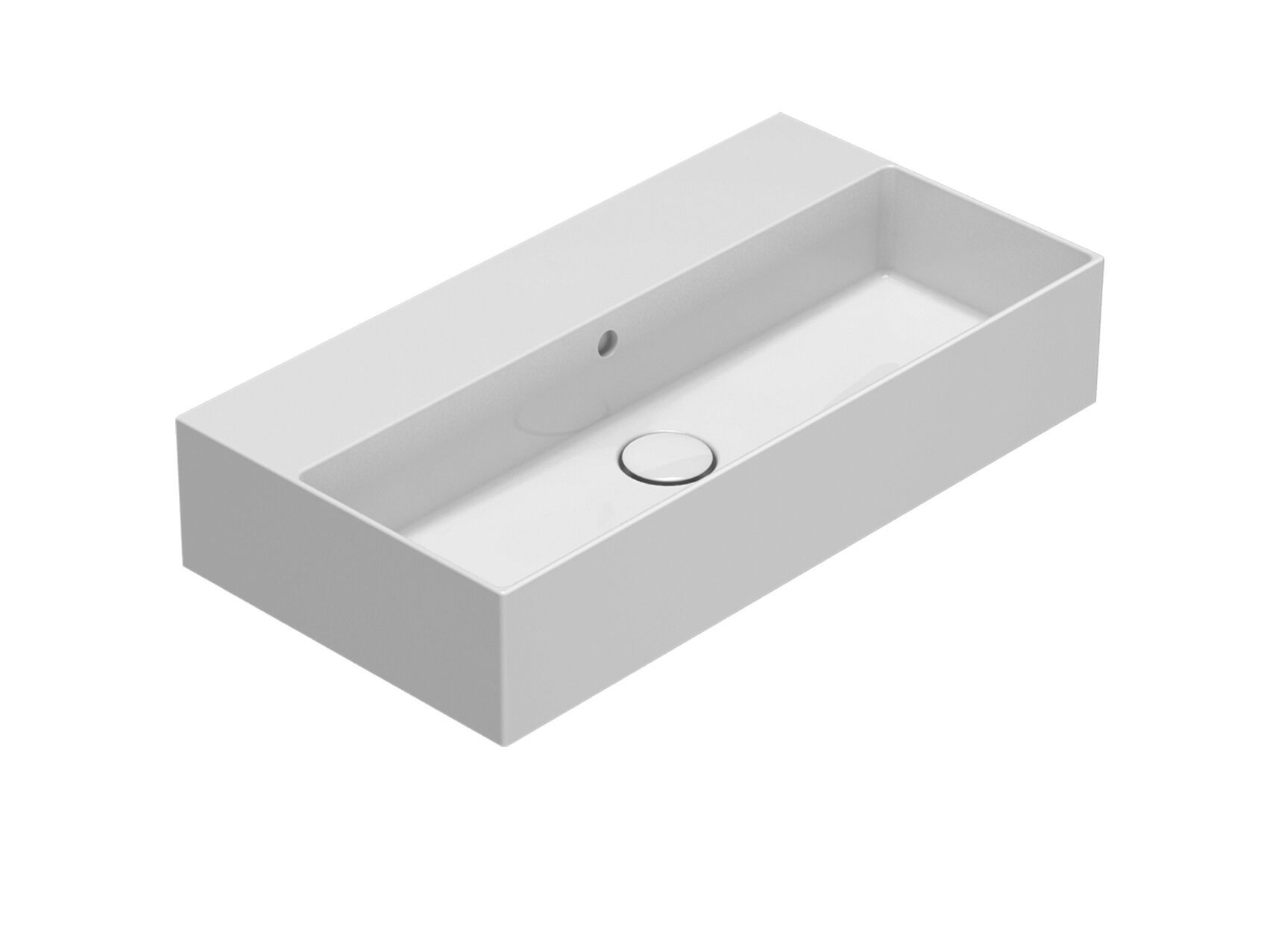 Керамическая прямоугольная одиночная раковина Ceramica Globo плиты ARCH-00126086