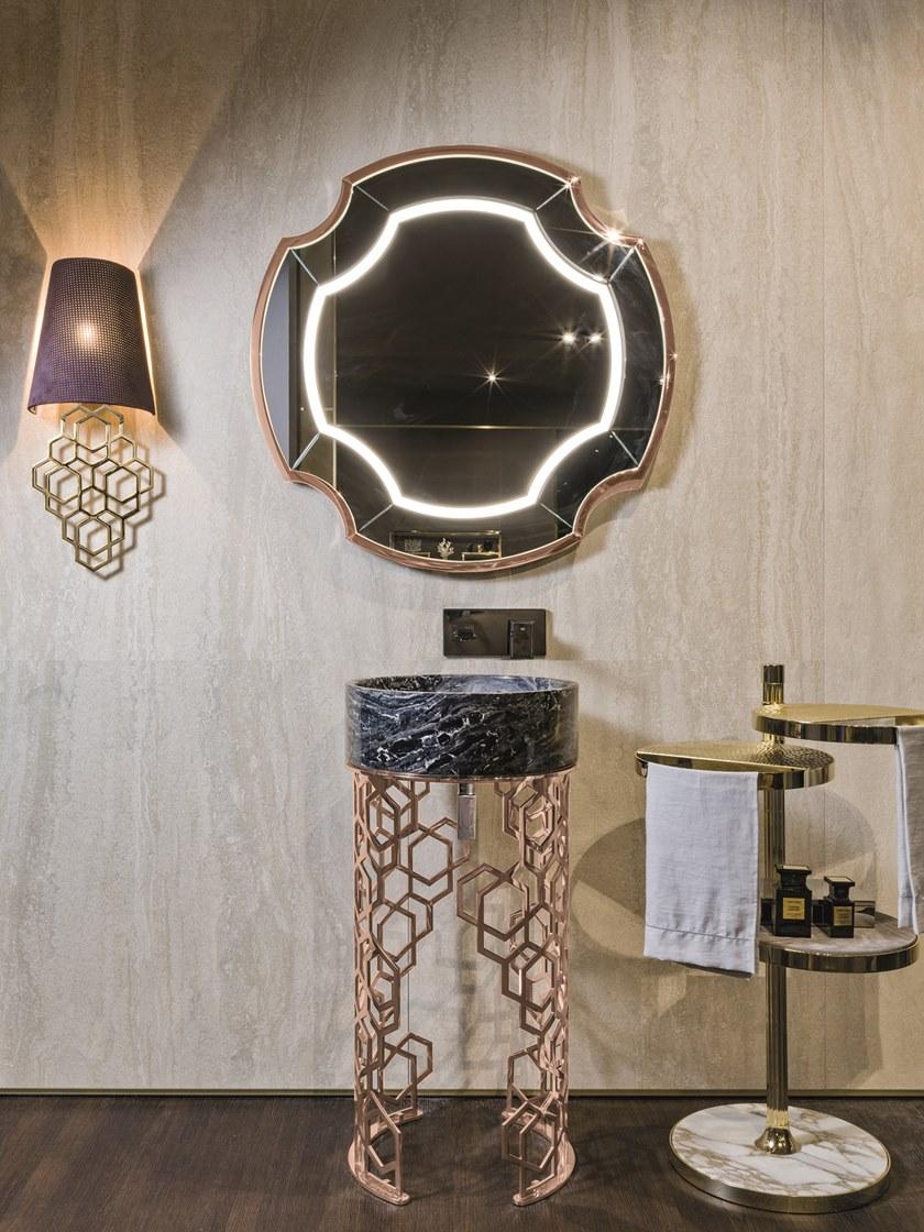 Longhi Металлический шкаф для ванной / вешалка для полотенец Loveluxe 2018 – illusion collection Y 401 - Вид №2