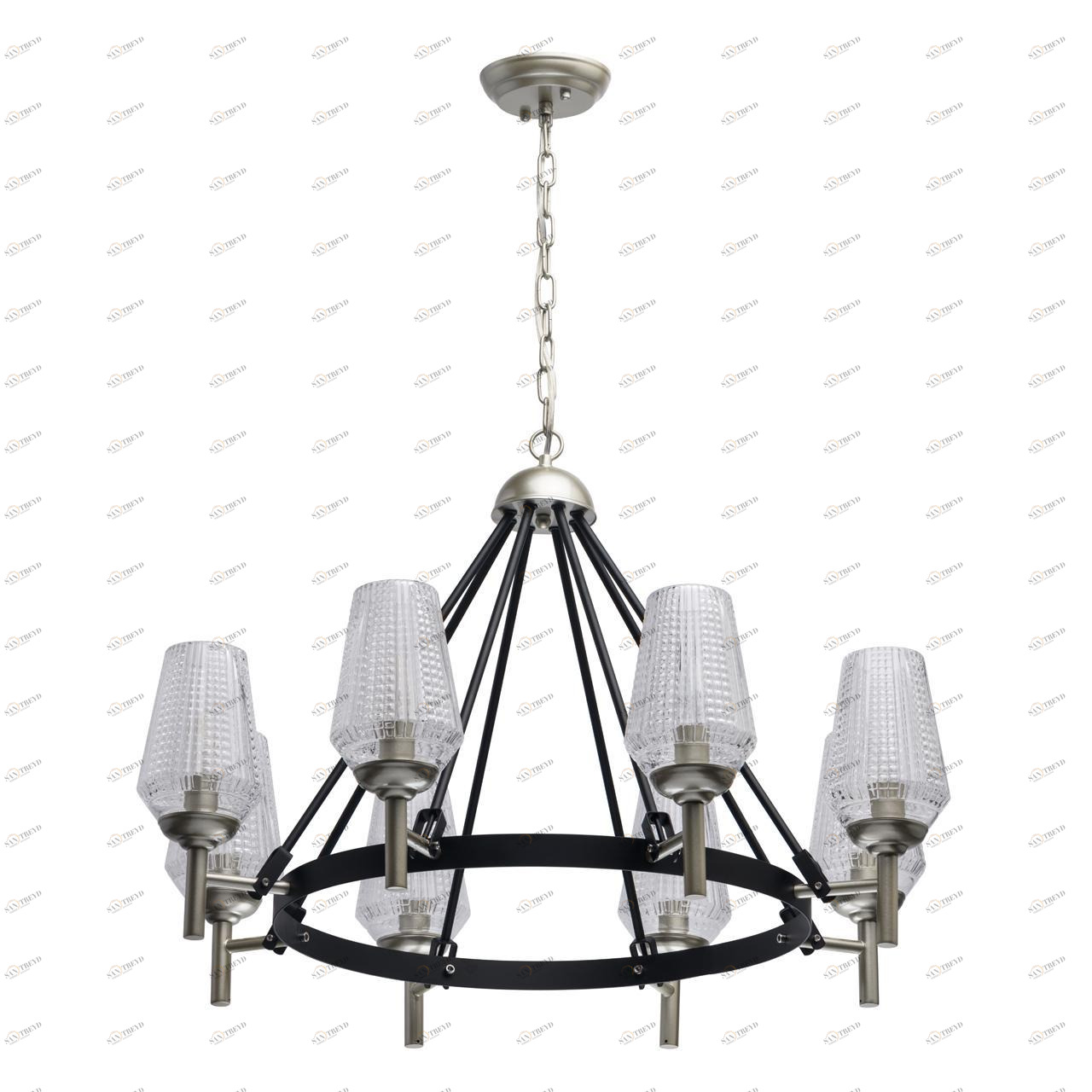 Подвесная люстра MW-Light Альгеро 285011408 MW-LIGHT ДИЗАЙНЕРСКИЕ, АЛЬГЕРО 279655 Серый 