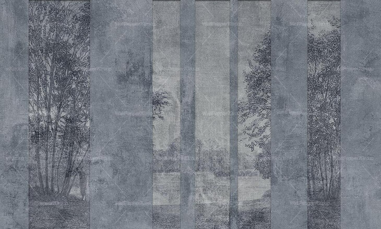 Классические обои ПВХ бесплатно, экологически чистые, моющиеся WallPepper коллекция 2021 ARCH-00079178 - Вид №3