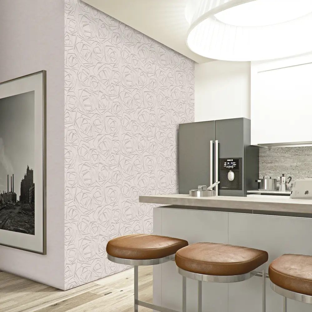 Обои флизелиновые Erismann Elegance бежевые 1.06 м 4537-2 STLM-2106363 - Вид №2