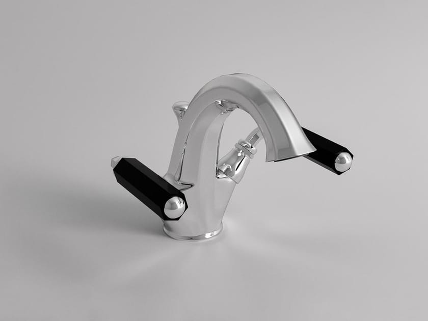 Смеситель для раковины с одним отверстием и автоматическим сливом Park Avenue Dark Black ARCH-00104792