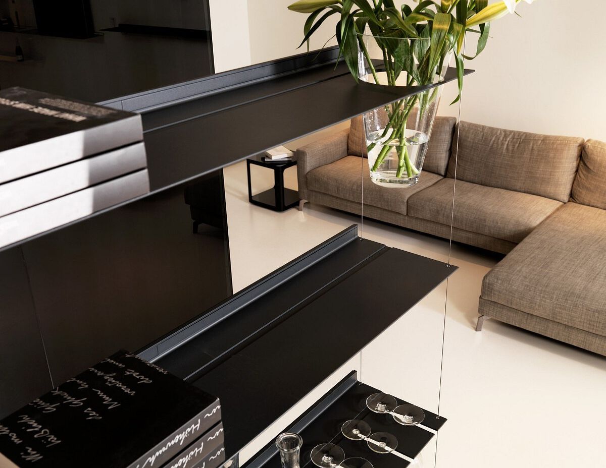 Алюминиевый книжный шкаф / перегородка Strackk ROOM DIVIDER ARCH-00061439 - Вид №1