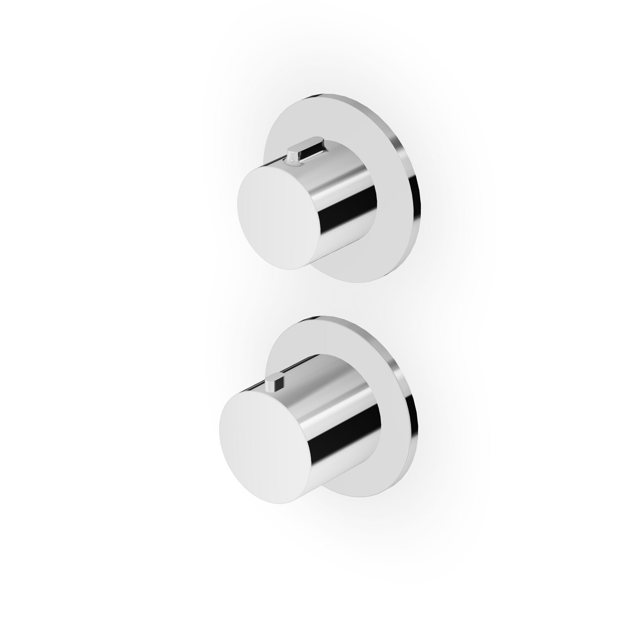 Термостатический смеситель для душа с 2 отверстиями Zucchetti Pan S ARCH-00135558 - Вид №20