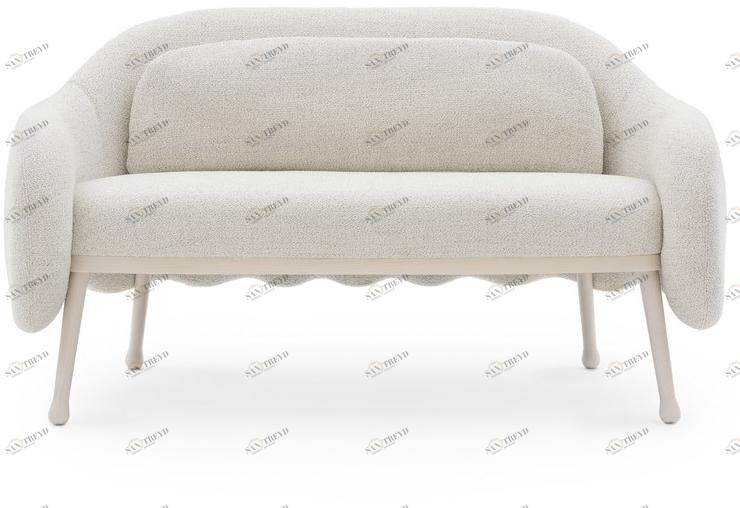 Billiani Диван из ткани Corolla 273