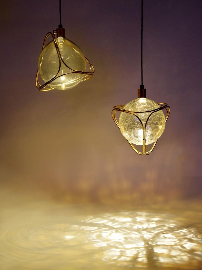 ADesignStudio Светодиодная подвесная лампа из дутого стекла Eon Ads.02.1.01.85 - Вид №2