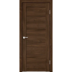Комплект двери Лайн глухая 90x200 см Hardflex цвет дуб тернер венге с добором 150 мм 89429197 STLM-2211769