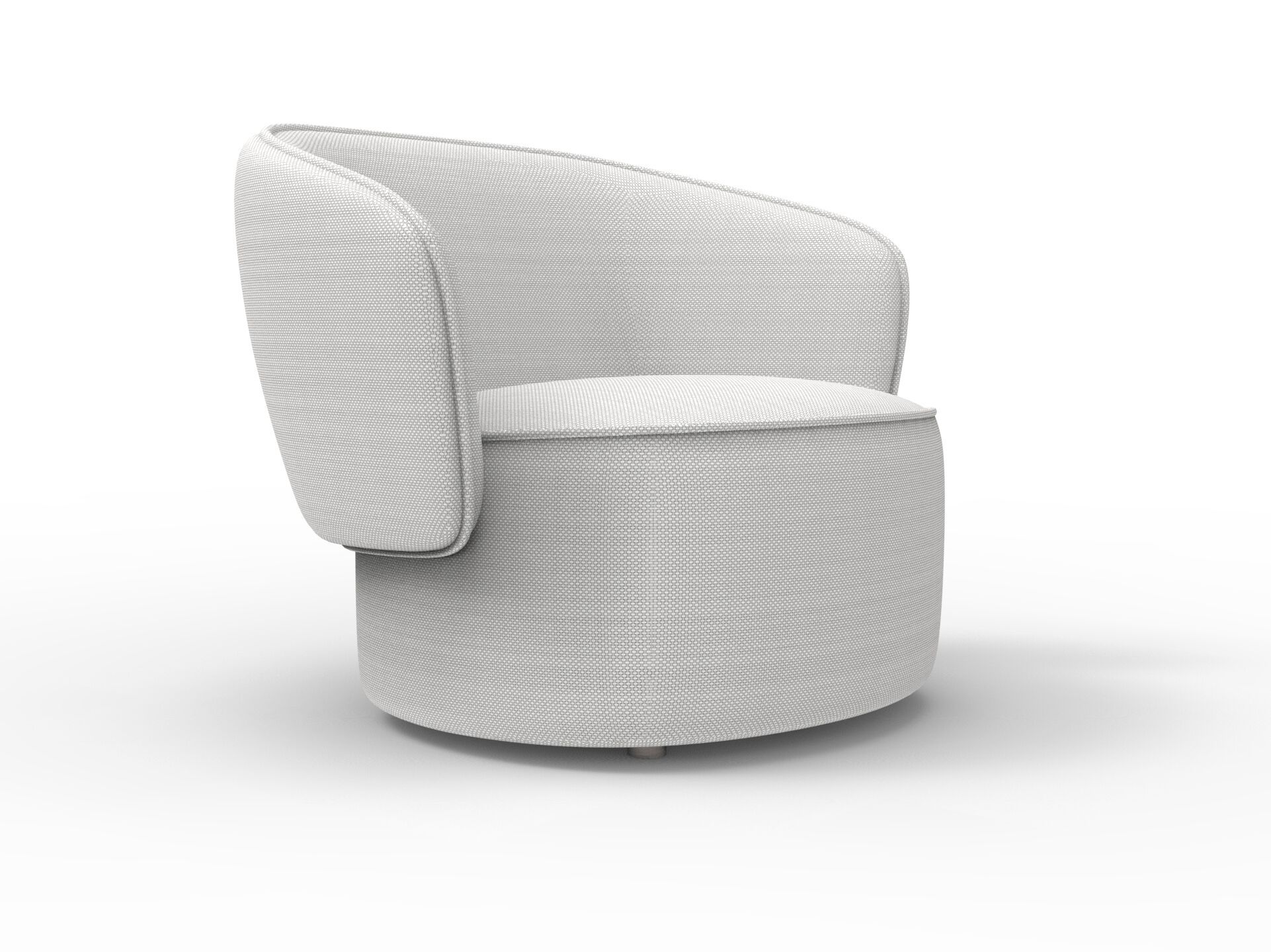 Вращающееся кресло из ткани или кожи Casamania & Horm ETOILE ARCH-00077290 - Вид №3
