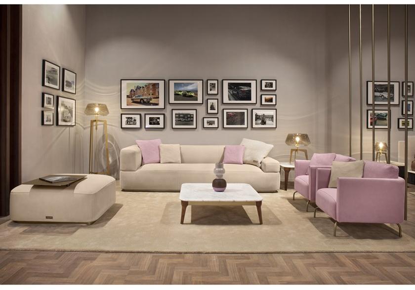 Aston Martin 3-х местный диван из нубука V255 sun-id-1464495 - Вид №3