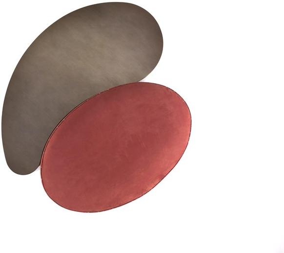 ETRO Home Interiors Пуф из нубука с деревянным столом Goa sun-id-1475457 - Вид №1