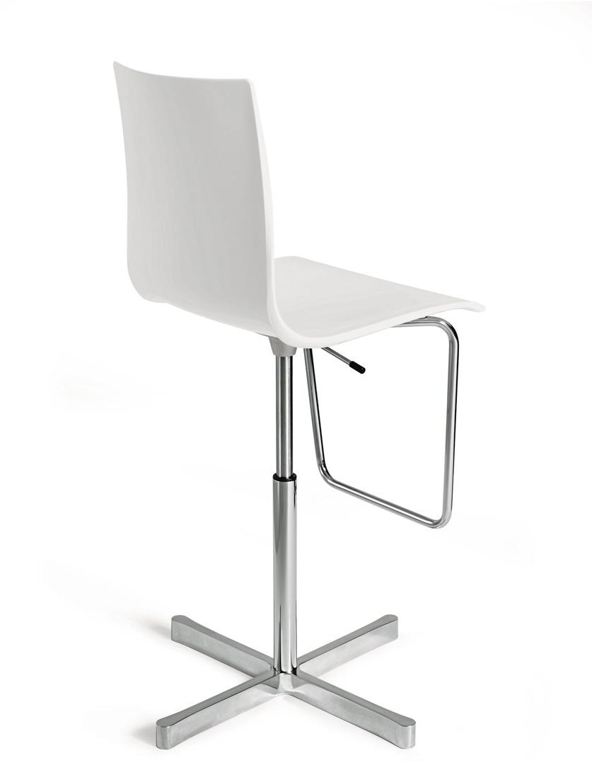 Desalto Табурет поворотный из акрила на 4 спицы со спинкой sun-id-1488246 - Вид №2