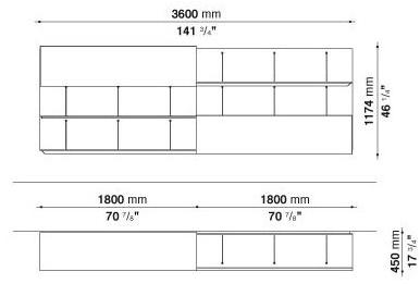 B&B Italia Комод с распашными дверцами Pab sun-id-1362914 - Вид №14