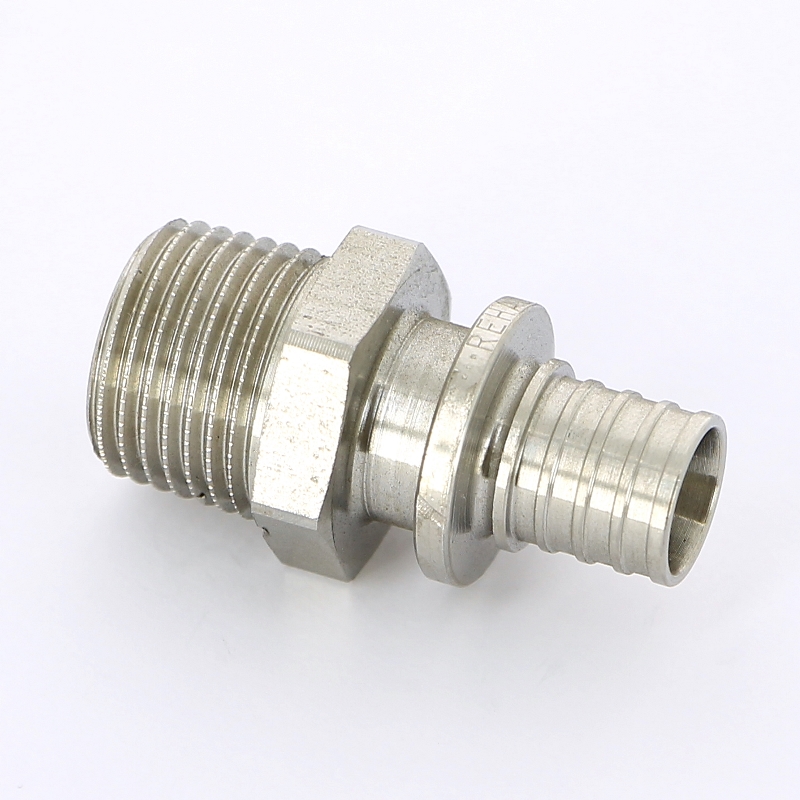 Муфта надвижная Н нерж.сталь Rehau 16х1" 137722 - Вид №2