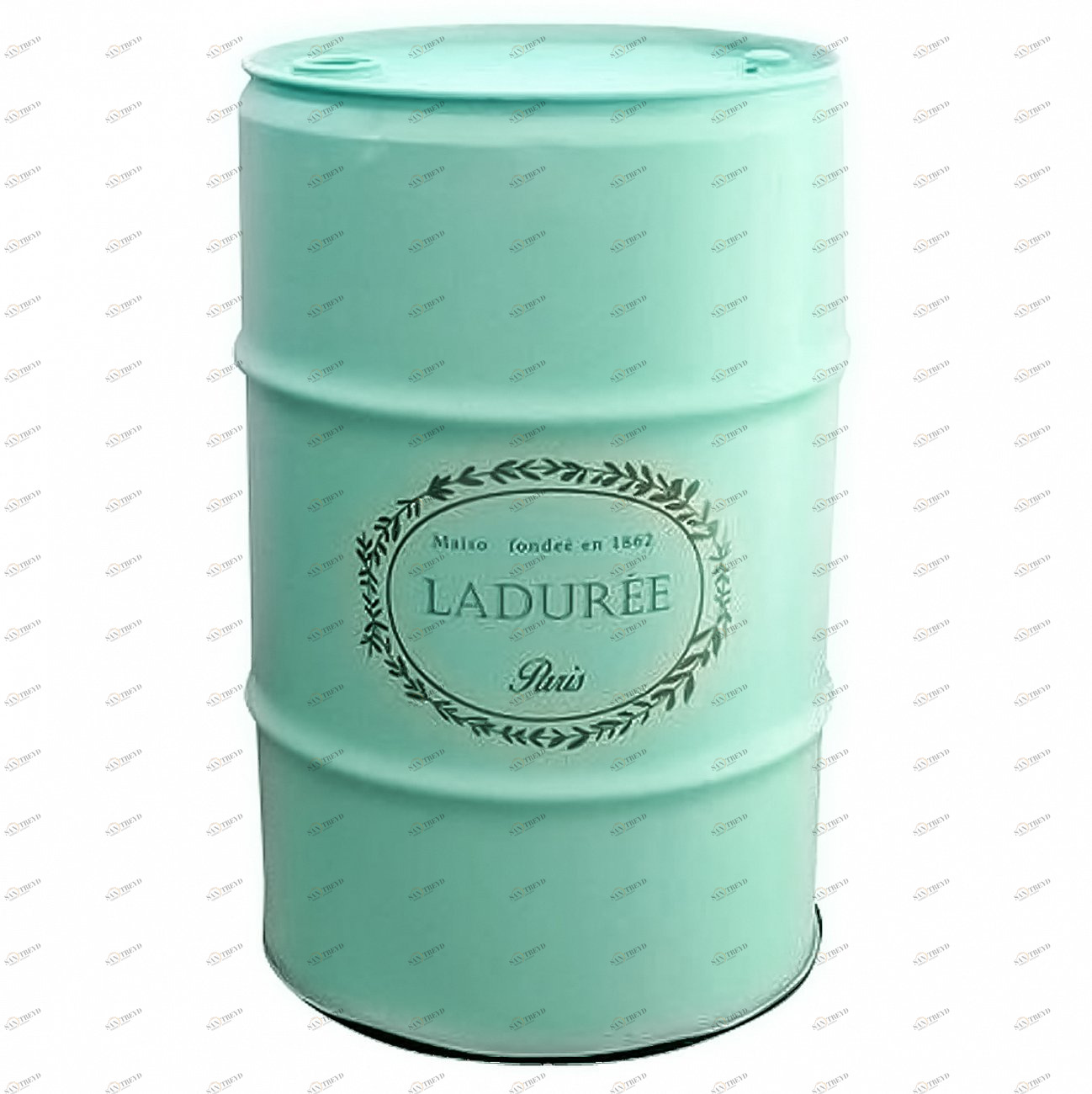 Бочка металлическая декоративная Laduree XL* STARBARREL  014291 Голубой;зеленый 
