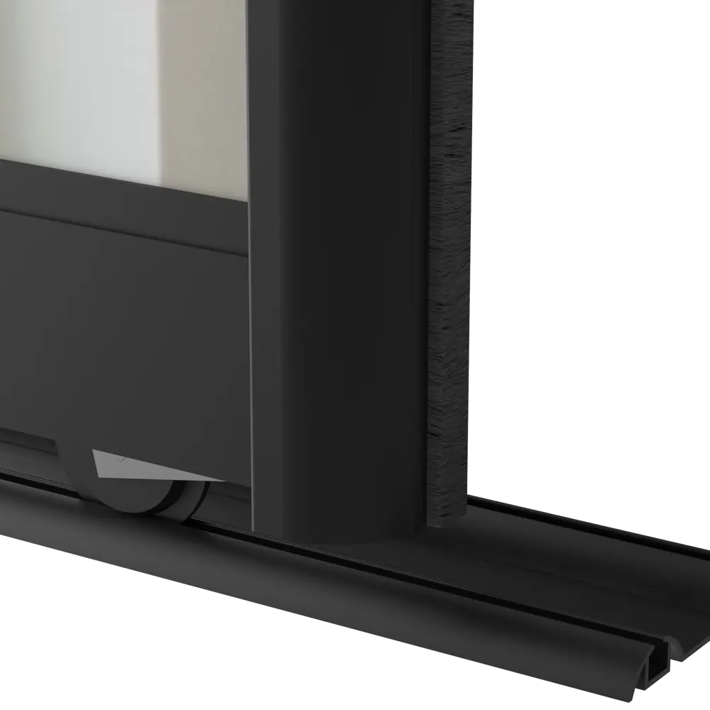 Дверь-купе KONSENSA 225.5x60.4 см с зеркалом профиль черный STLM-2095458 - Вид №4